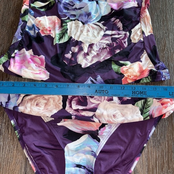 La Blanca size 12 tankini 3-piece set - Picture 4 of 12